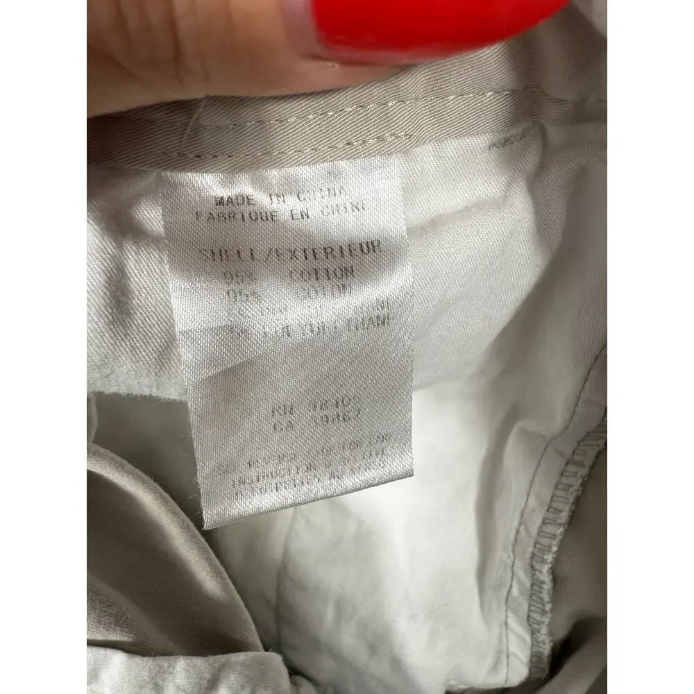 Theory Men’s Cotton Blend Shorts Beige Size 33 - Picture 4 of 5